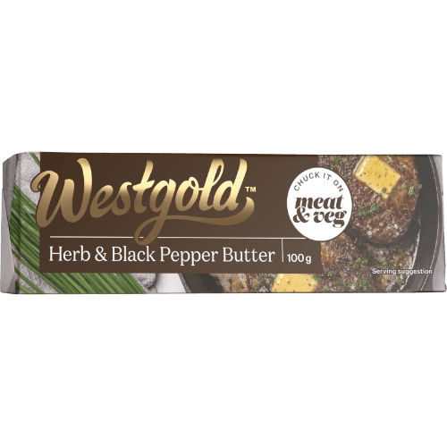 Westgold Herb & Black Pepper Infused Butter