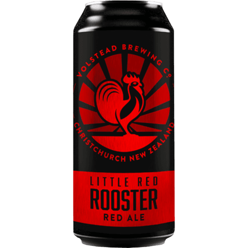 Volstead Brewing Company Little Red Rooster Red Ale 440 mL