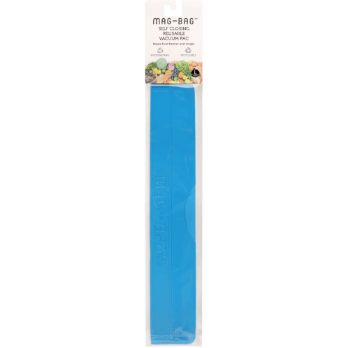 Mag Bag Large Blue Self Closing Reusable  Storage Bag