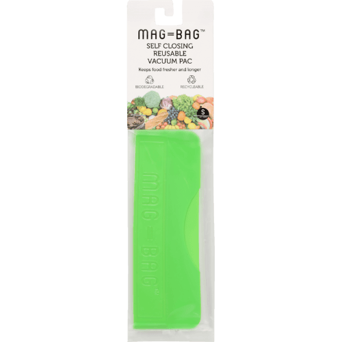 Mag Bag Small Green Self Closing Reusable Storage Bag