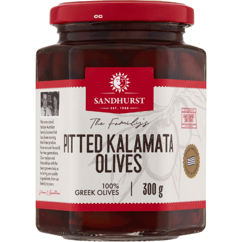 Sandhurst Pitted Kalamata Olives