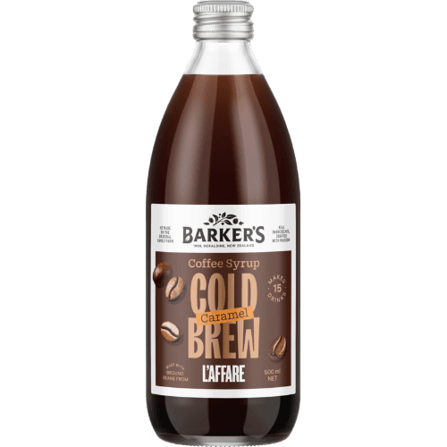 Barker's Caramel Cold Brew L'Affare Coffee Syrup