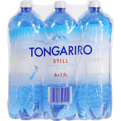 Tongariro Still Natural Spring Water Multipack