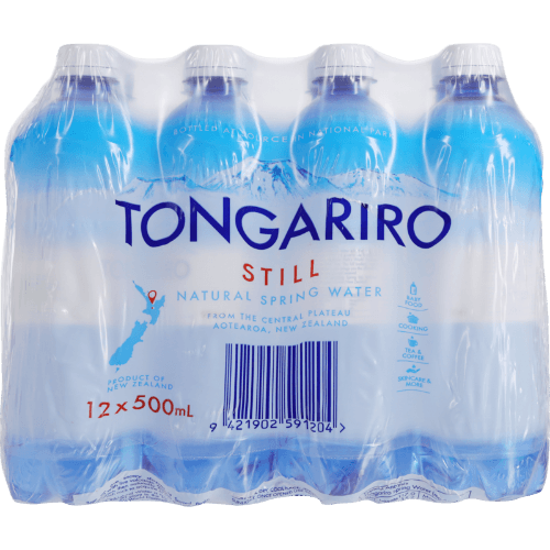 Tongariro Still Natural Spring Water Multipack