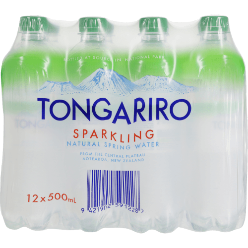 Tongariro Sparkling Natural Spring Water Multipack