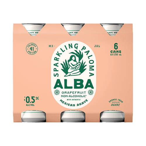 Alba Non-Alcoholic Grapefruit Sparkling Paloma