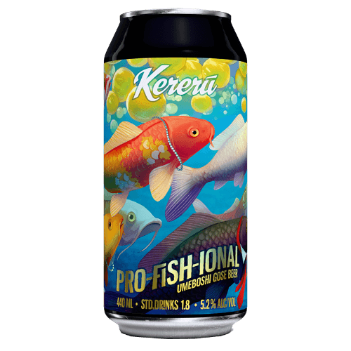 Kereru Pro-Fish-Ional Umeboshi Gose Beer 440 mL
