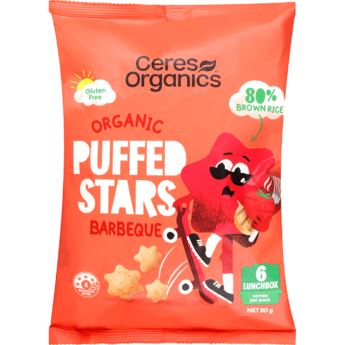 Ceres Organics Puffed Stars BBQ Chips