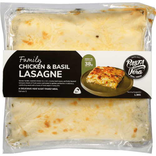 Pasta Vera Family Chicken & Basil Lasagne