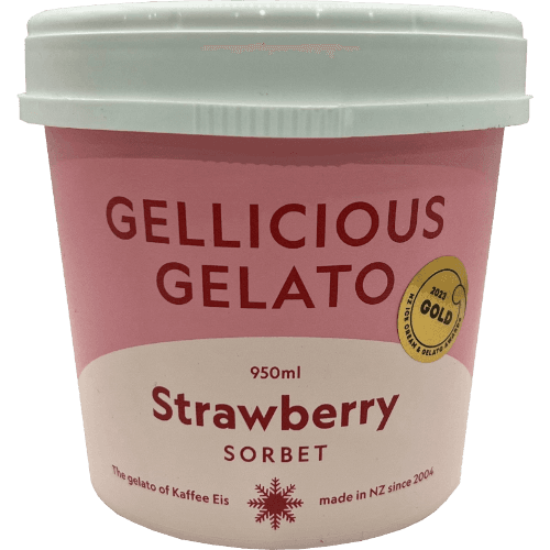 Gellicious Gelato Strawberry Sorbet