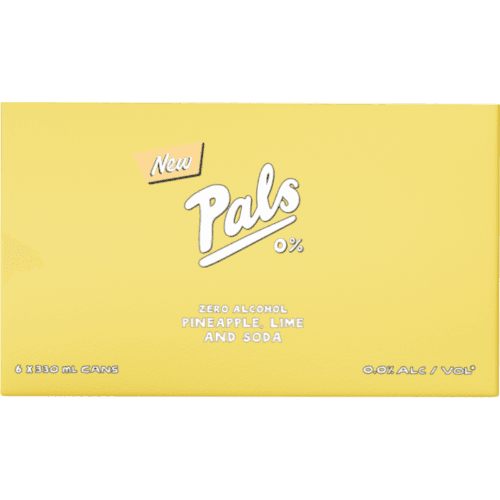 Pals Zero Alcohol Pineapple Lime & Soda Cans