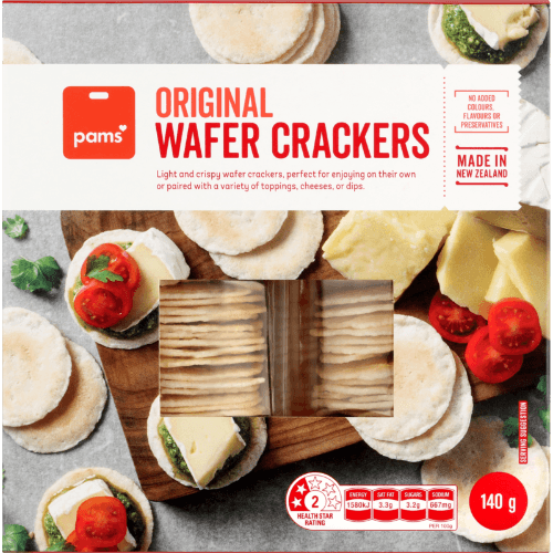 Pams Original Wafer Crackers Twin Pack