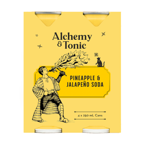 Alchemy & Tonic Pineapple & Jalapeno Soda Water