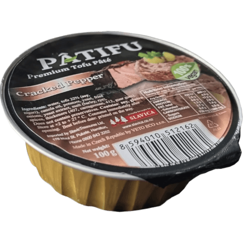 Patifu Premium Vegan Cracked Pepper Pate