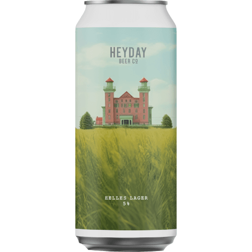 Heyday Beer Co Helles Lager 440 mL