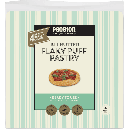 Paneton Ready To Use All Butter Flaky Puff Pastry Sheets