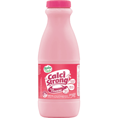 Meadow Fresh Calci Strong Super Strawberry Fresh Flavoured Milk