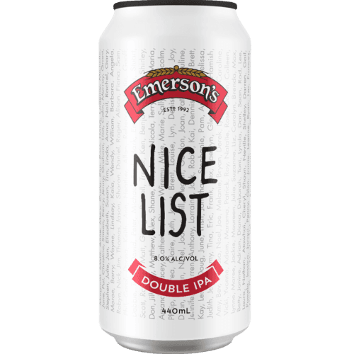Emerson's Nice List Hazy Double IPA