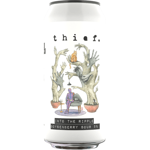 Thief Into The Ripple Boysenberry Sour Beer 440 mL