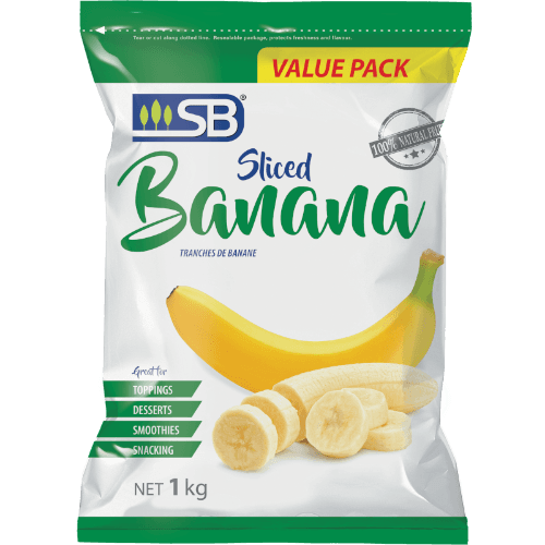 SB Sliced Banana 1 kg