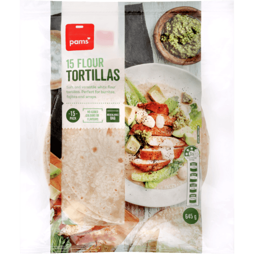 Pams Flour Tortillas