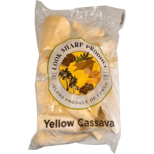 Look Sharp Produce Frozen Yellow Cassava
