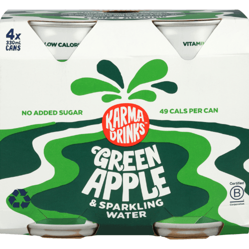 Karma Drinks Green Apple & Sparkling Water