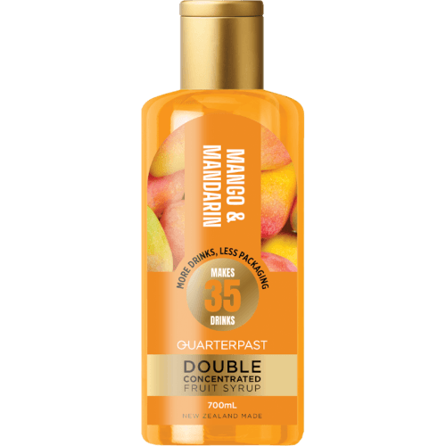 Quarterpast Mango & Mandarin Double Concentrated Fruit Syrup