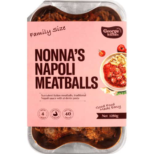 George Street Kitchen Nonna's Napoli Meatballs