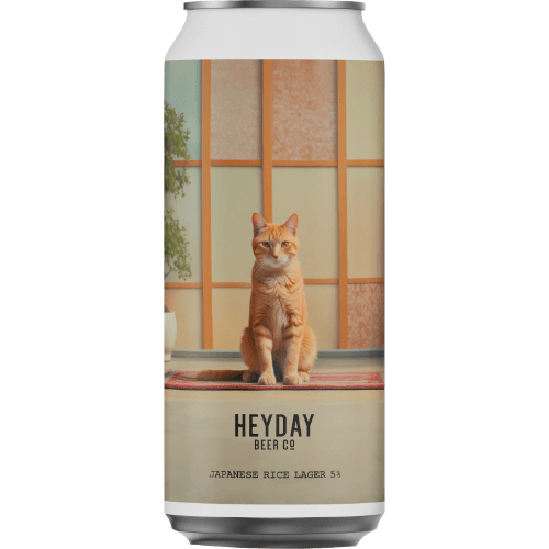 Heyday Beer Co Japanese Rice Lager 440 mL