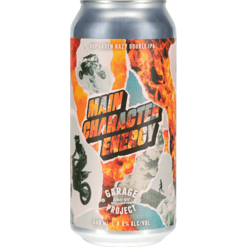 Garage Project Main Character Energy Hop Laden Hazy Double IPA 440 mL