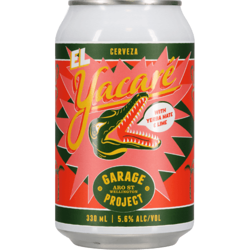 Garage Project El Yacare Cerveza with Yerba Mate & Lime 330 mL