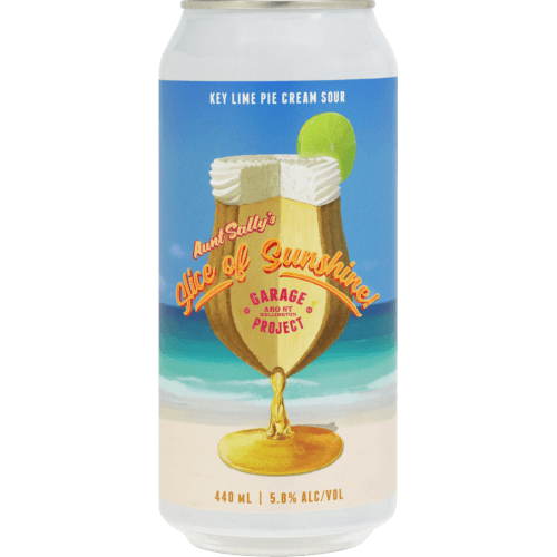 Garage Project Aunt Sally's Slice Of Sunshine Key Lime Pie Cream Sour 440 mL
