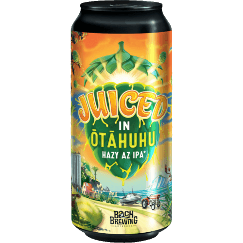 Bach Brewing Juiced in Otahuhu Hazy IPA