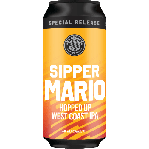 DNA Brewing Sipper Mario West Coast IPA 440 mL
