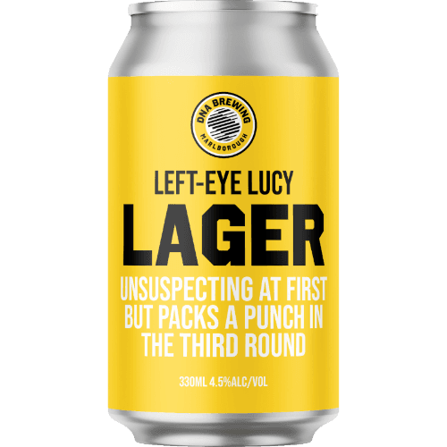DNA Brewing Left Eye Lucy Lager