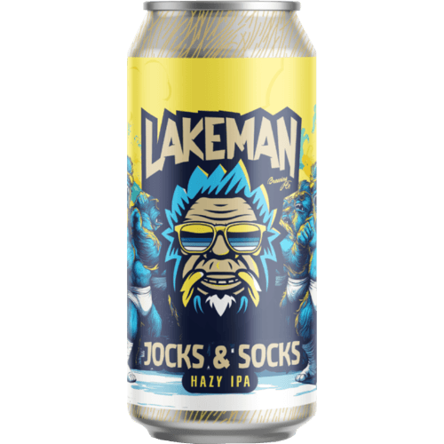 Lakeman Brewing Co Jock & Socks Hazy IPA 440 mL