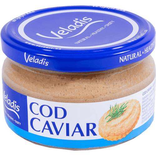 Veladis Cod Slightly Salted Caviar 180 g