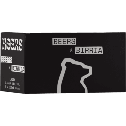 BEERS Birria Lager 5% 6 × 330 mL
