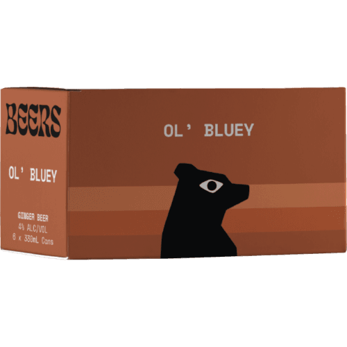 BEERS Ol' Bluey Ginger Beer 4% Cider 6 × 330 mL