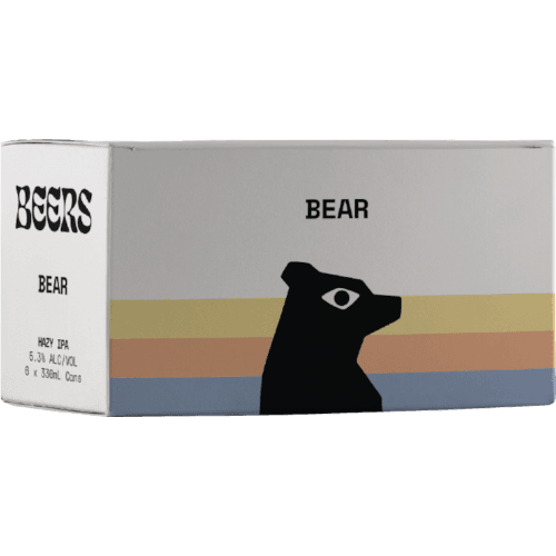 BEERS Bear Hazy 5.3% 6 × 330 mL