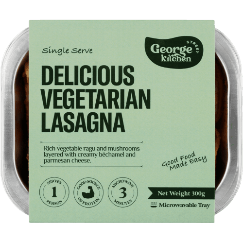 George Street Kitchen Delicious Vegetarian Lasagne 300 g