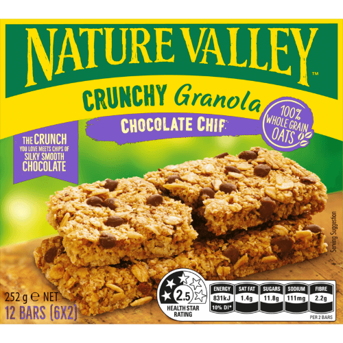 Nature Valley Chocolate Chip Crunchy Granola Bars