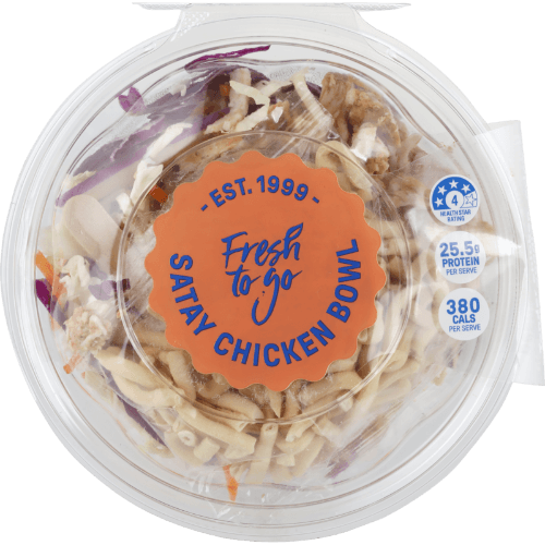 Fresh To Go Satay Chicken Salad Bowl