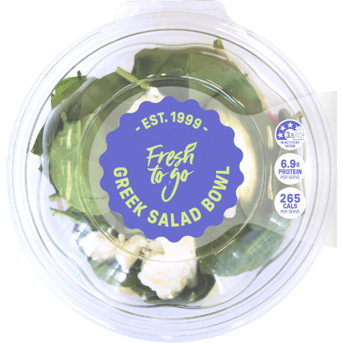 Fresh To Go Greek Salad Bowl