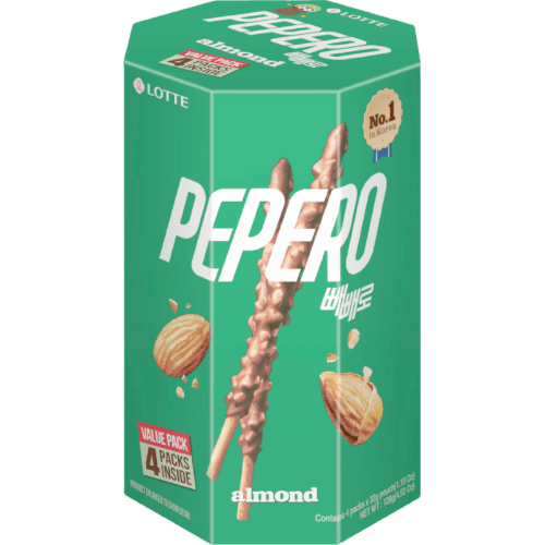 Lotte Pepero Almond Sticks