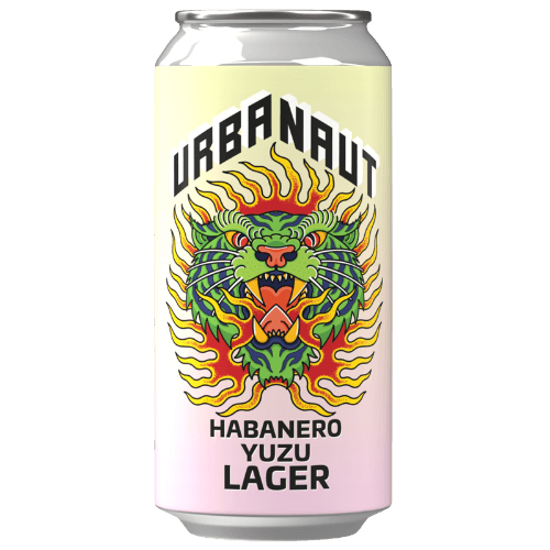 Urbanaut Habanero Yuzu Lager 440 mL
