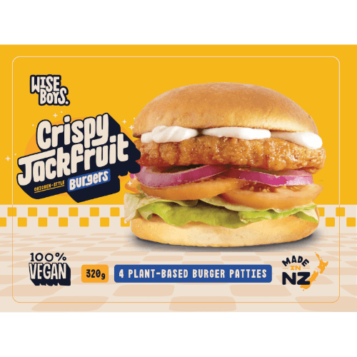 Wise Boys Crispy Jackfruit Burger Patties