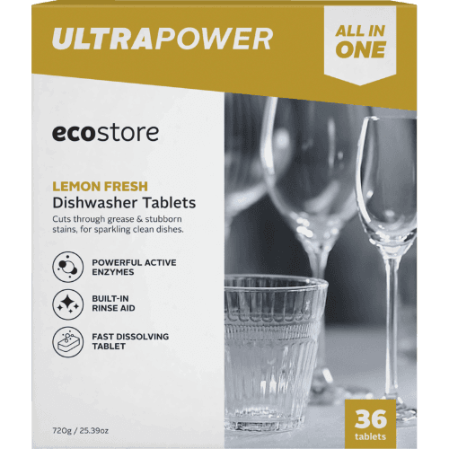 Ecostore Ultra Power Lemon Fresh Dish Washer Tablets