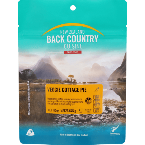 Back Country Cuisine Regular Freeze Dried Veggie Cottage Pie